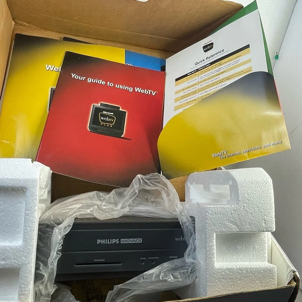 Philips Magnavox Internet WebTV Terminal MAT972 Complete System w/box